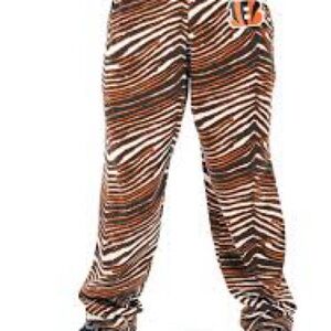 NFL Cincinnati Bengals Zubaz Wide Leg Pants